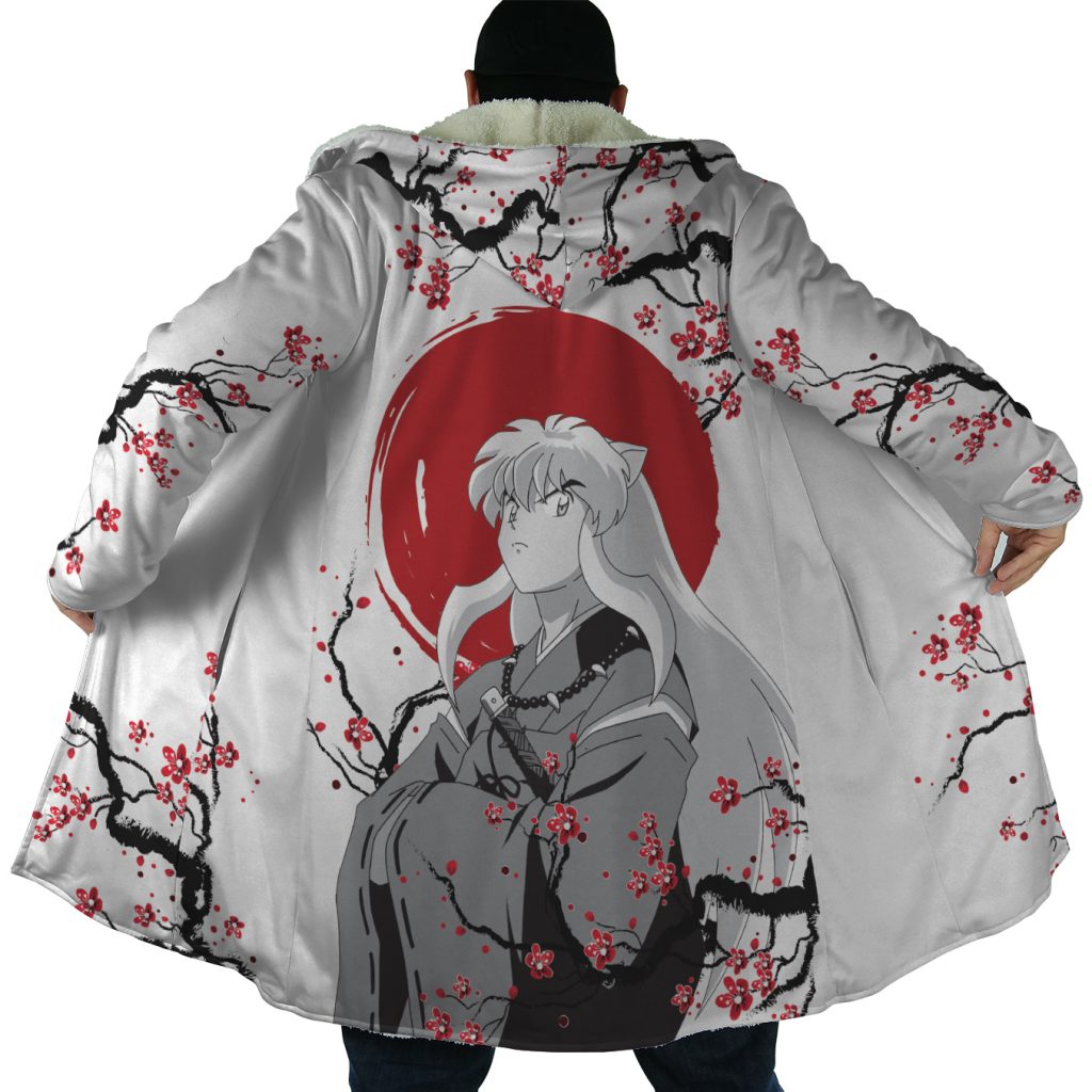 Inuyasha Cherry Blossom Dream Cloak Coat - Image 4