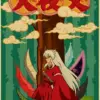 Inuyasha Poster Paintings Kraft Paper Japanese Anime Wall Art Classic Prints Vintage Home Decoration Birthday Present - OFFICIAL Inuyasha