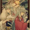 Inuyasha Poster Paintings Kraft Paper Japanese Anime Wall Art Classic Prints Vintage Home Decoration Birthday Present 22 - OFFICIAL Inuyasha