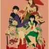 Inuyasha Poster Paintings Kraft Paper Japanese Anime Wall Art Classic Prints Vintage Home Decoration Birthday Present 6 - OFFICIAL Inuyasha