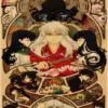 Inuyasha Poster Paintings Kraft Paper Japanese Anime Wall Art Classic Prints Vintage Home Decoration Birthday Present 7 - OFFICIAL Inuyasha