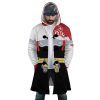 Sesshomaru Inuyasha AOP Hooded Cloak Coat FRONT Mockup - OFFICIAL Inuyasha