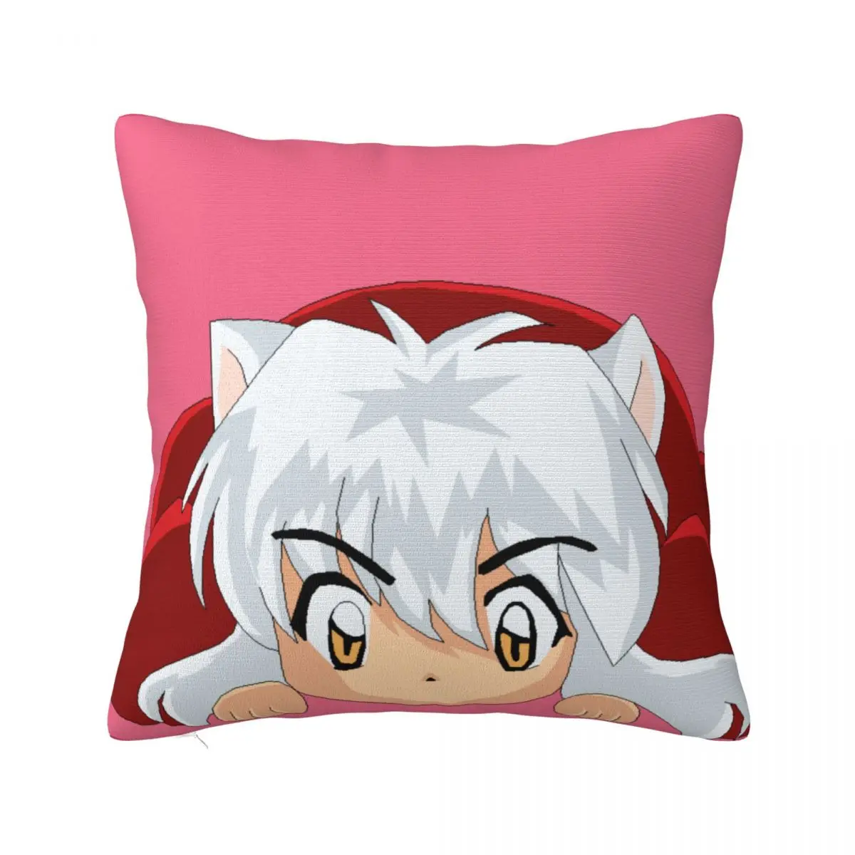 kf S70720abb5eae4dc3846e44faf6e0cd0fJ Inuyasha Plaid Pillowcase Printing Polyester Cushion Cover Decor Japanese Anime Pillow Case Cover Home Drop Shipping - OFFICIAL Inuyasha